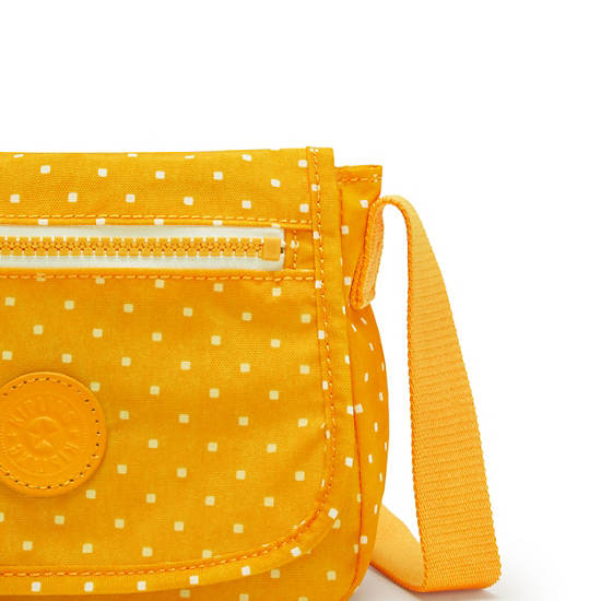 Torby Mini Kipling Sabian Klasyczne Printed Crossbody Żółte | PL 1876ZU